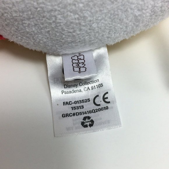 Disney Tsum Tsum Plush Minnie Mouse Red Stuffed Animal Polka Dot Toy Pillow 14” - Picture 7 of 12